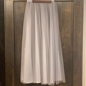 Bliss Tulle Maxi Skirt
